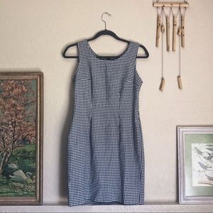 Vintage Plaid Mini Dress